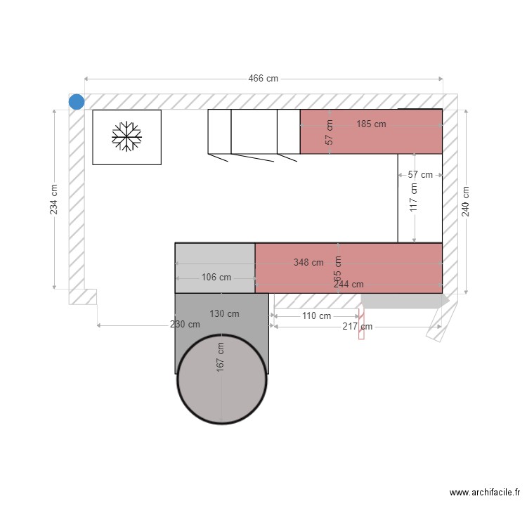 CUISINE BN. Plan de 0 pièce et 0 m2