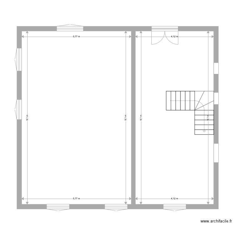 michel 1. Plan de 0 pièce et 0 m2