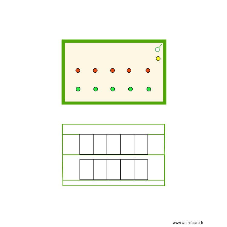 crèches. Plan de 0 pièce et 0 m2
