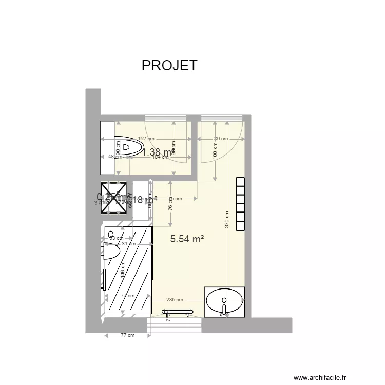 VILLENEUVE. Plan de VILLENEUVE. Plan de