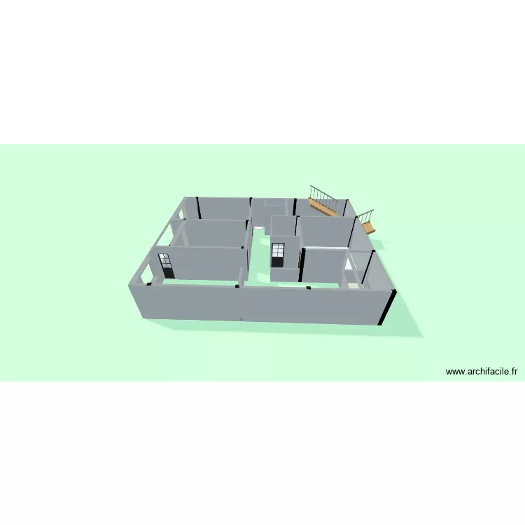 premier etage. Plan de 7 et 65 m² premier etage. Plan de 7 et 65 m²