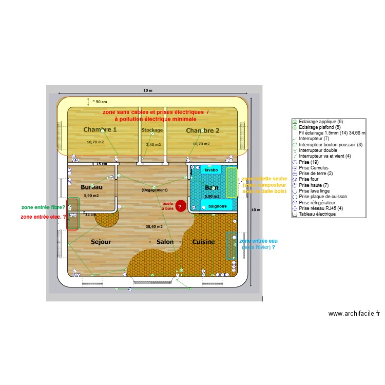 Adela. Plan de 0 pièce et 0 m2