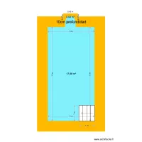 piscina Junior 6x3m