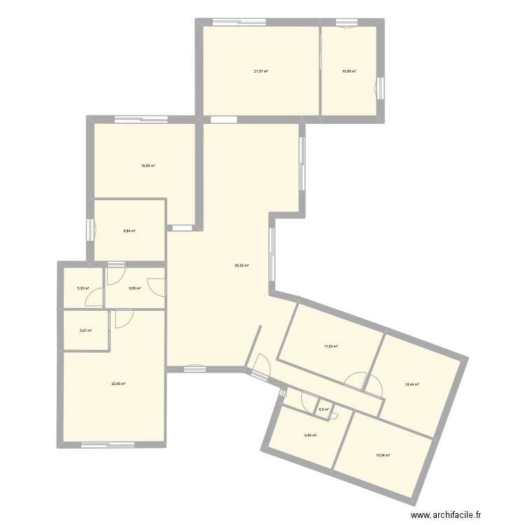 Extension Maison 3. Plan de 0 pièce et 0 m2