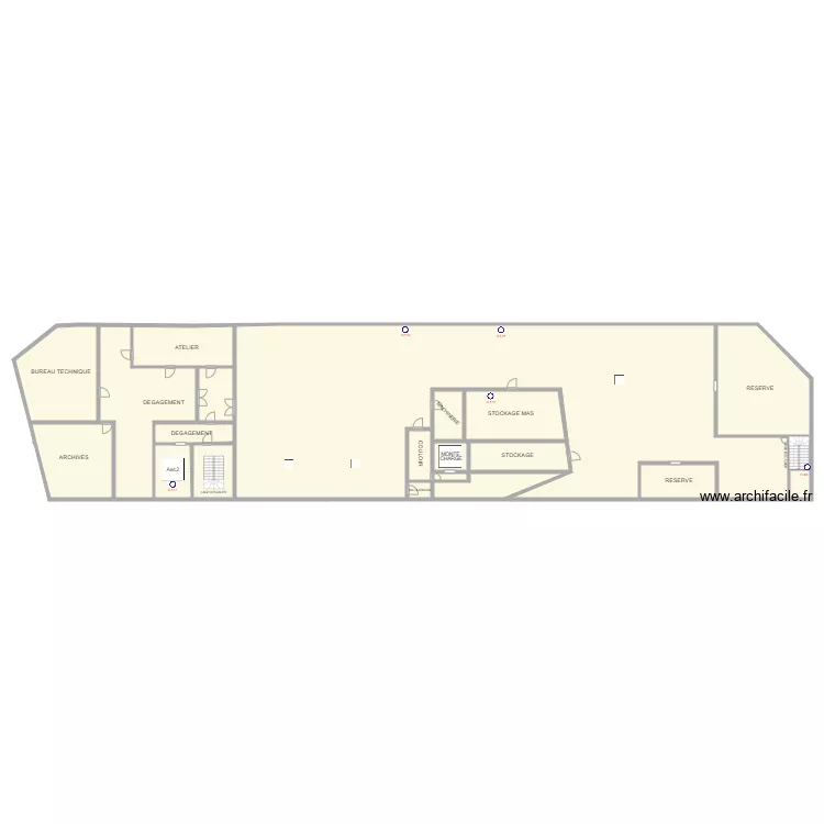 Plan Cam&eacute;ra Sous Sol 2 MAJ. Plan de 
