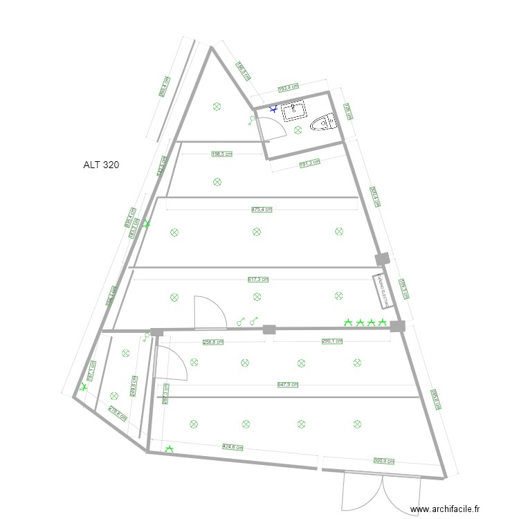 PAN. Plan de 0 pièce et 0 m2