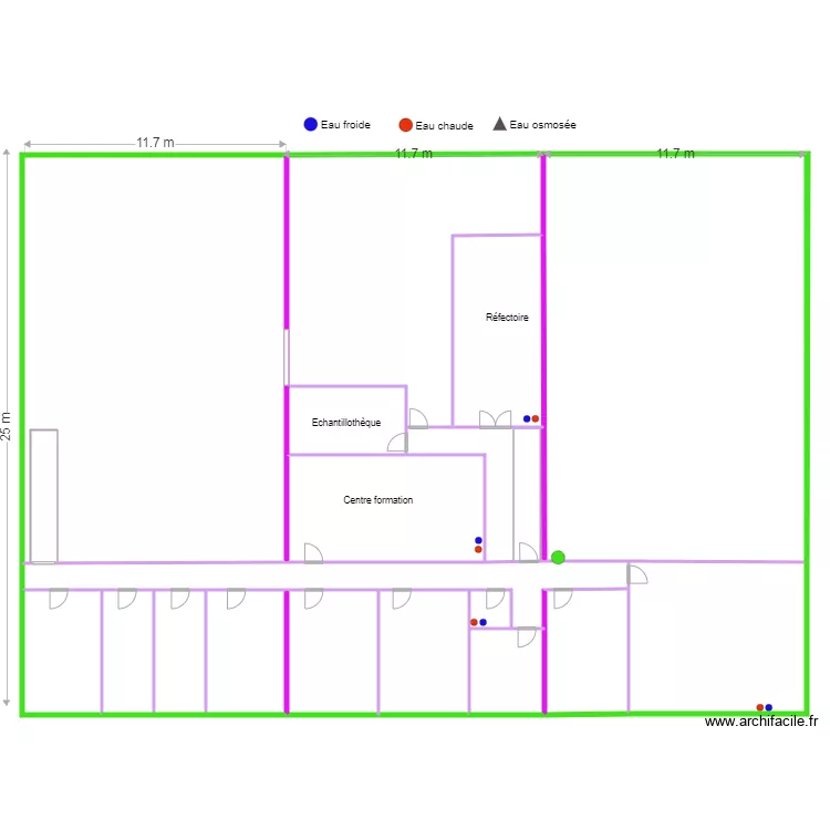 USINE PLOMBERIE 27072023. Plan de 