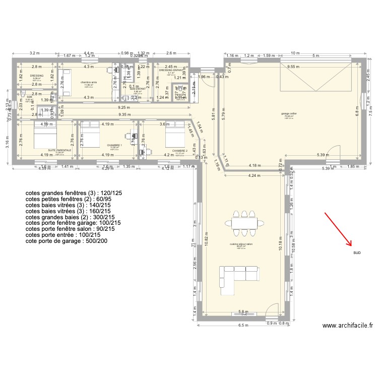 PLAN MAISON N5 PC. Plan de 0 pièce et 0 m2