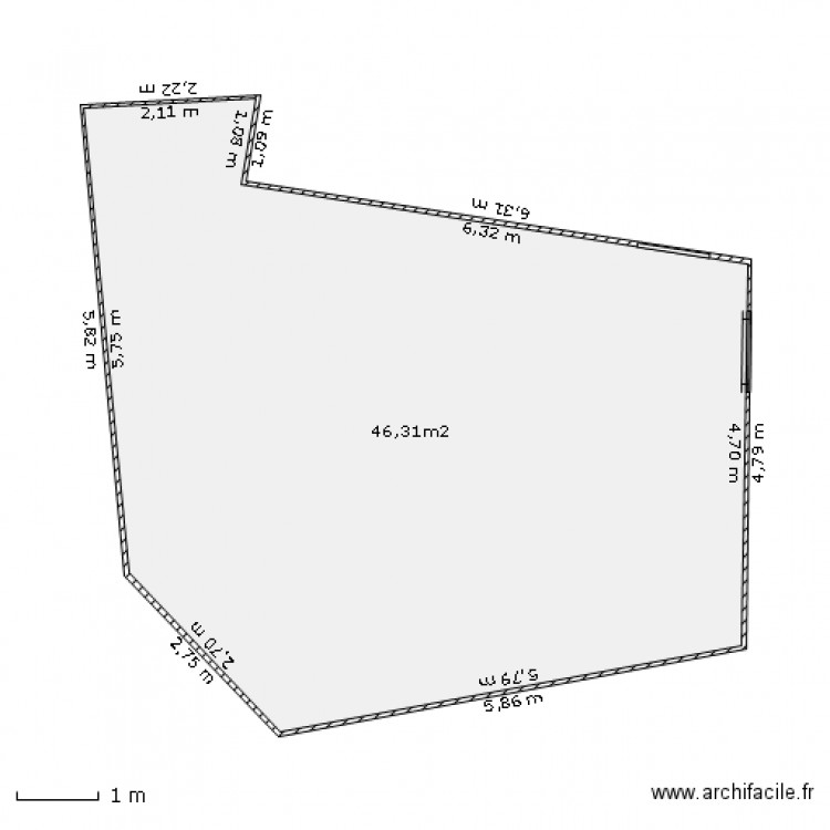 disposition chambres 1er etage avec lits. Plan de 0 pièce et 0 m2