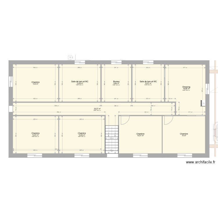 150m2 Double plein pied. Plan de 0 pièce et 0 m2