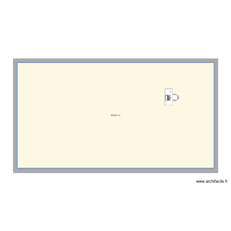 Bureaux NS. Plan de 0 pièce et 0 m2