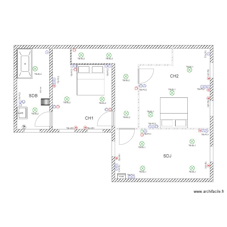 jojo coco. Plan de 0 pièce et 0 m2