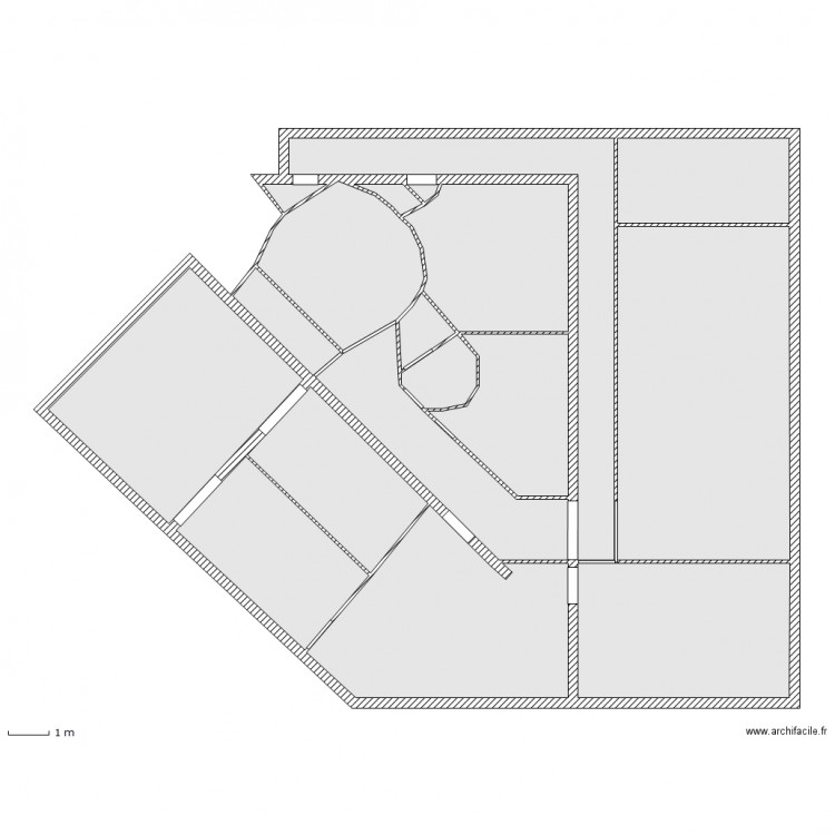 ornano. Plan de 0 pièce et 0 m2