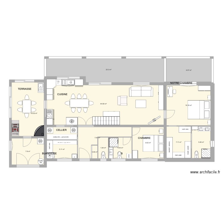 LA ROQUE SB VIDE. Plan de 0 pièce et 0 m2