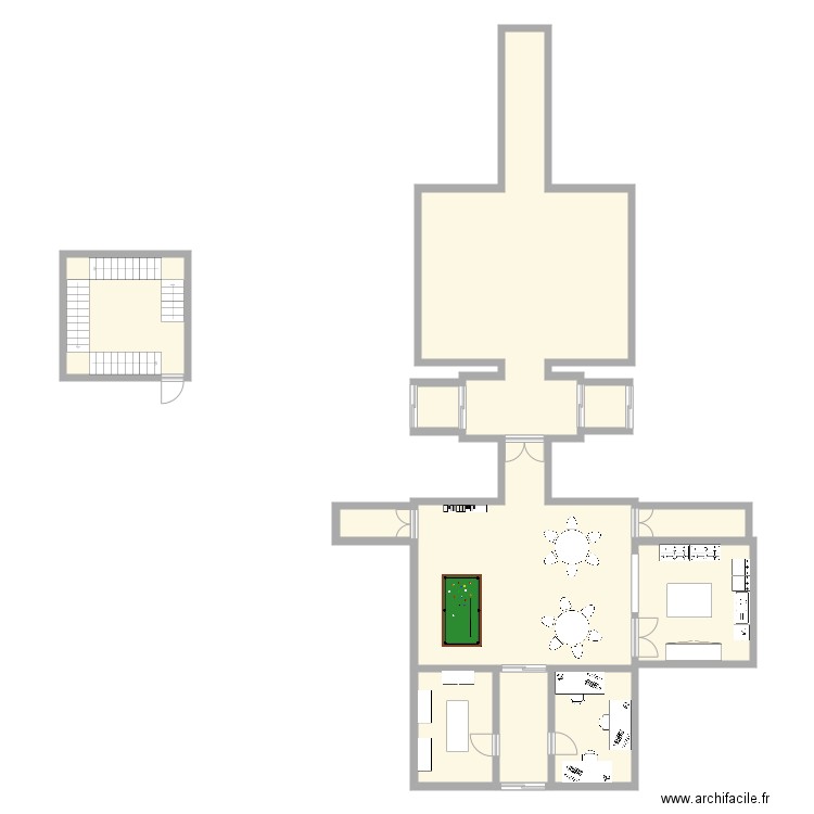 Complexe C8 etage. Plan de 0 pièce et 0 m2