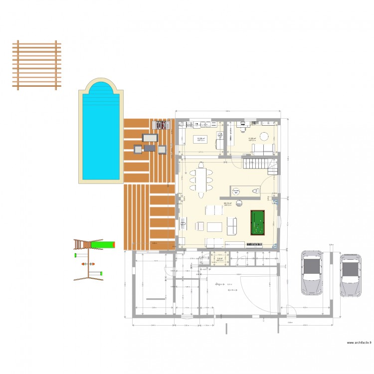 Maison DeschampsV6. Plan de 0 pièce et 0 m2