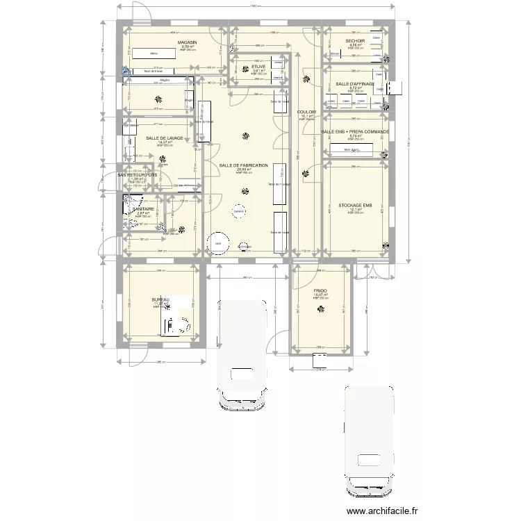 GAEC DE LA MOULIERE 9 . Plan de 