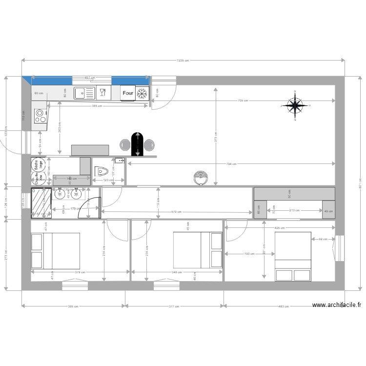 roinson1. Plan de 0 pièce et 0 m2