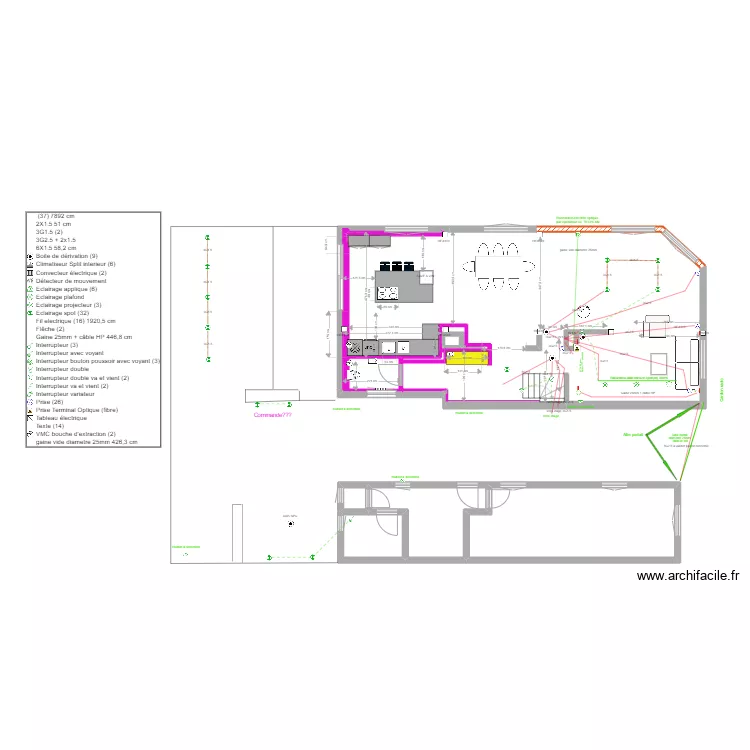 PLAN MAISON BALBRONN PLAN CUISINE . Plan de 