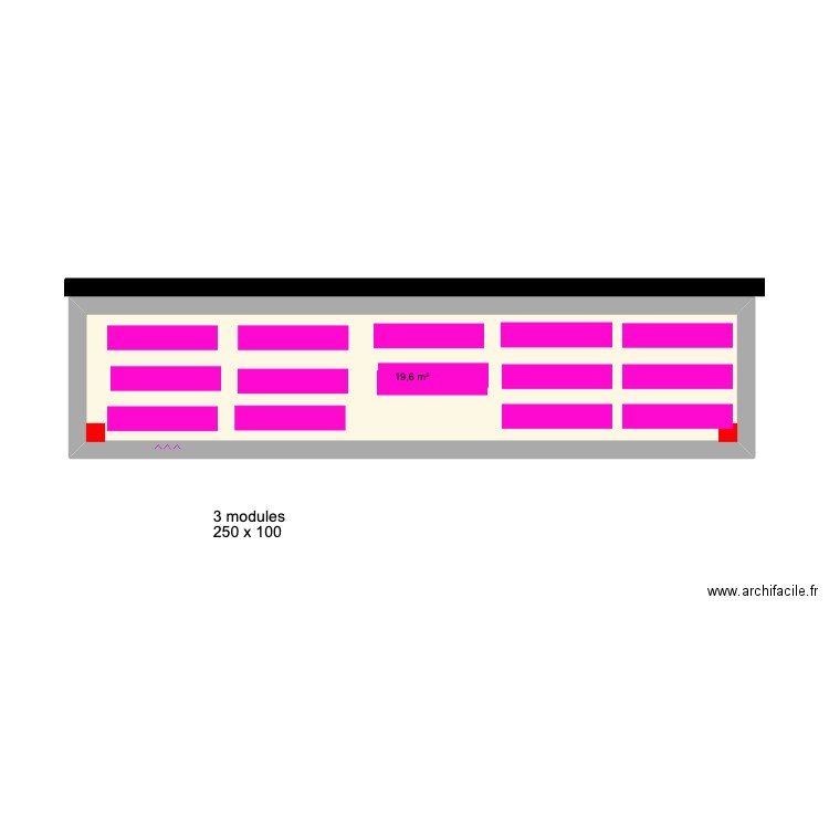 Paula Escada- Olhão. Plan de 1 pièce et 20 m2