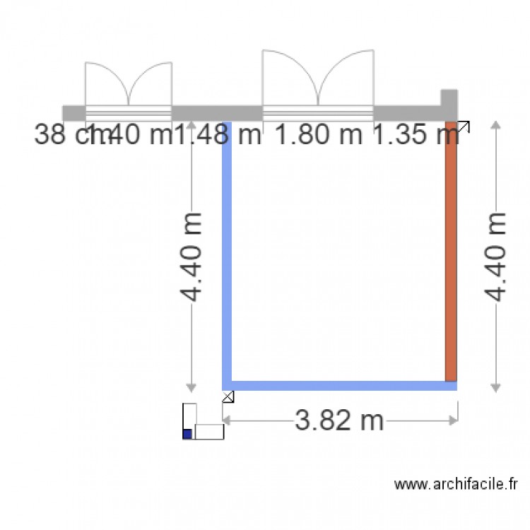 HUPIN. Plan de 0 pièce et 0 m2