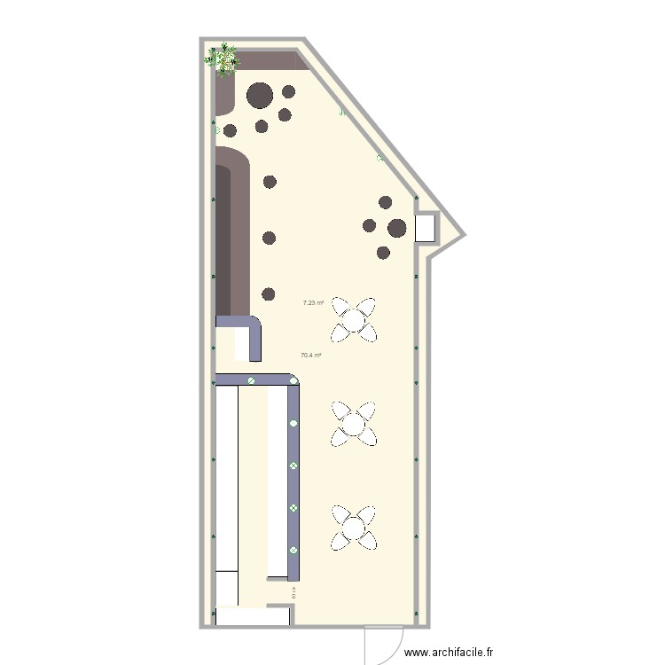 Terrasse TOPO 4. Plan de 0 pièce et 0 m2