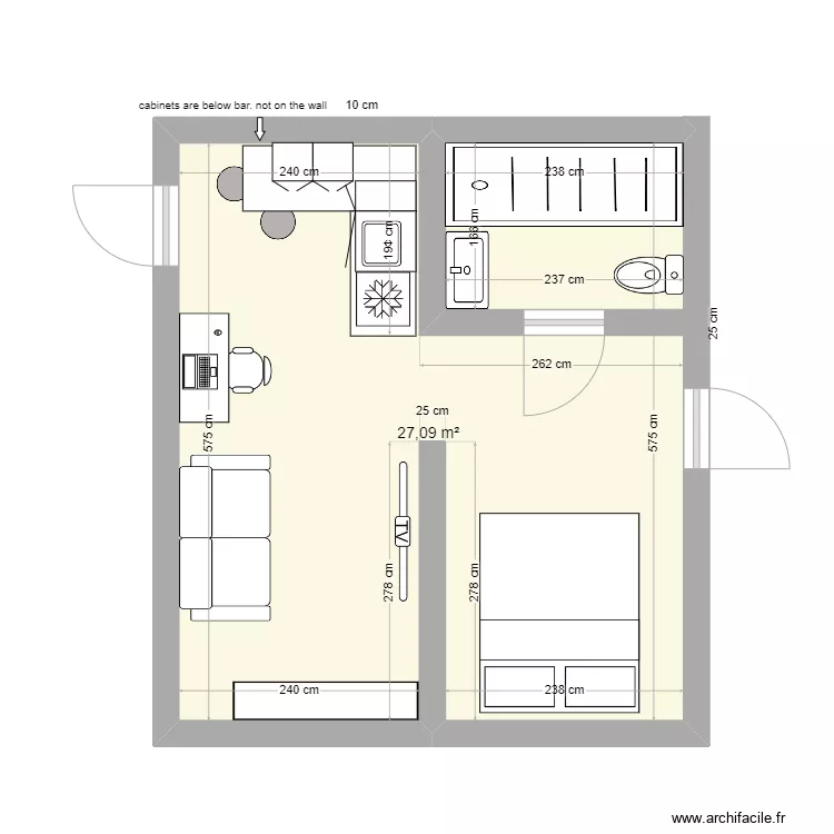 algoma garage L-shape 2. Plan de 