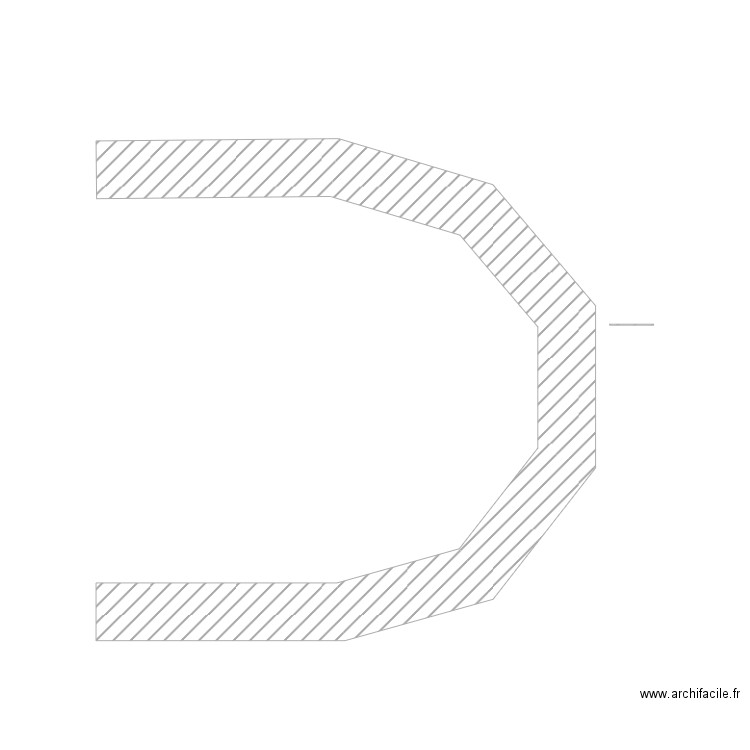 ST cyr  alcove salon. Plan de 0 pièce et 0 m2