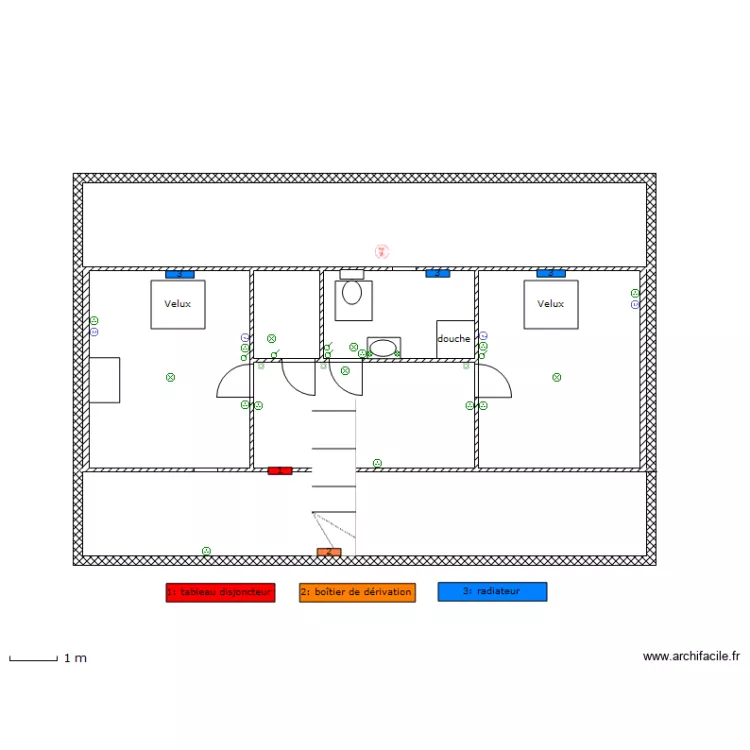 ETAGE AUJONNIERE ELEC. Plan de 