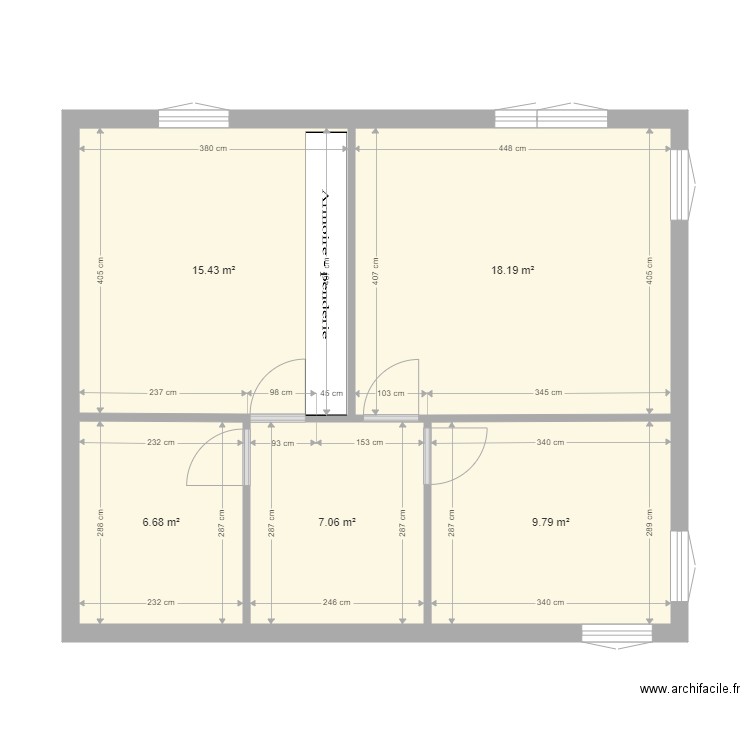 MA maison etage 1. Plan de 0 pièce et 0 m2