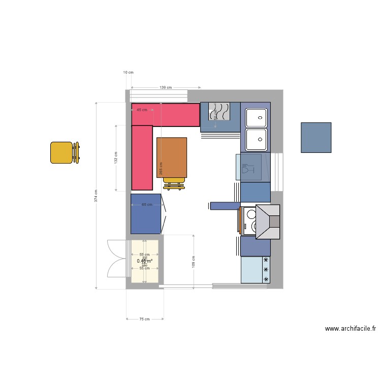 plano 2 Sonia. Plan de 0 pièce et 0 m2