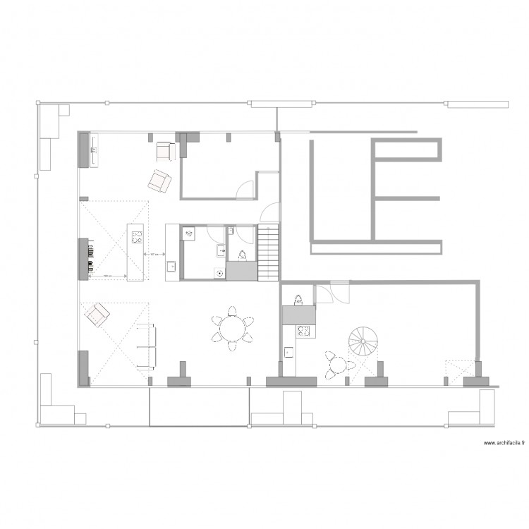 20Adown2. Plan de 0 pièce et 0 m2