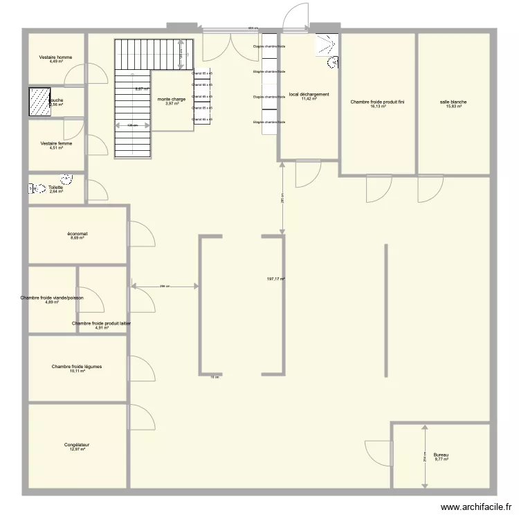 Plan base Yens Structure 221. Plan de 