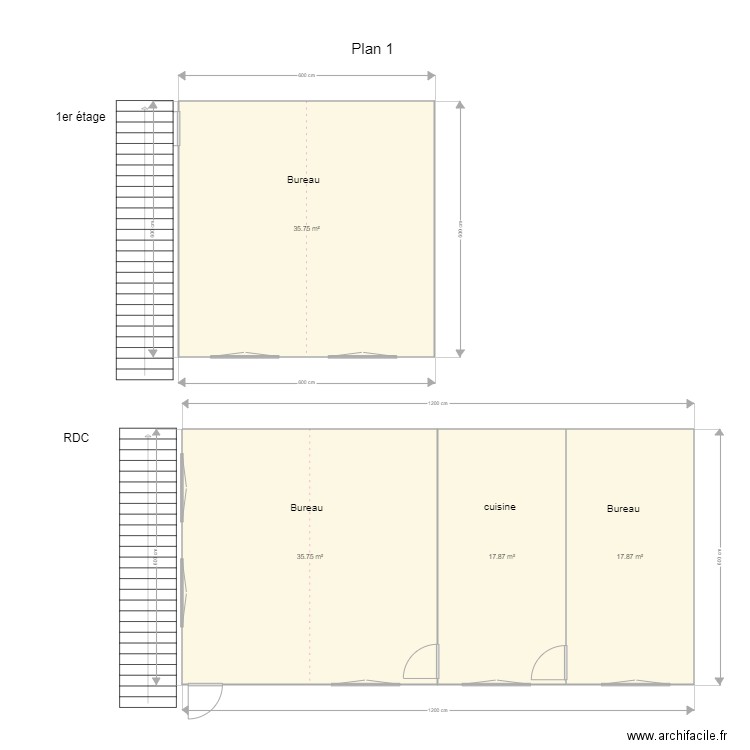 ACH Plan 1. Plan de 0 pièce et 0 m2