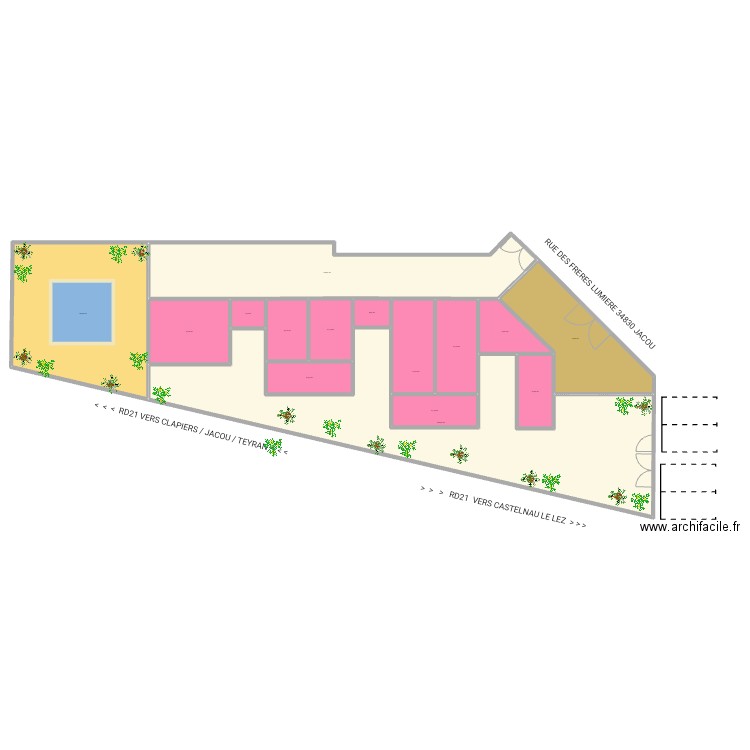 AK99 APPART MV 030823RDC. Plan de 0 pièce et 0 m2