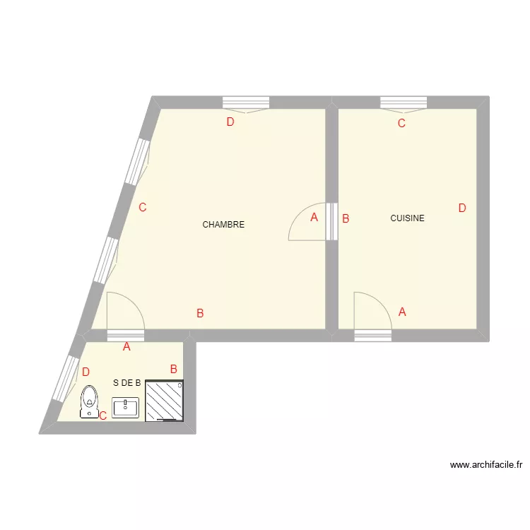 MARSAUDON PREMIER GAUCHE. Plan de MARSAUDON PREMIER GAUCHE. Plan de