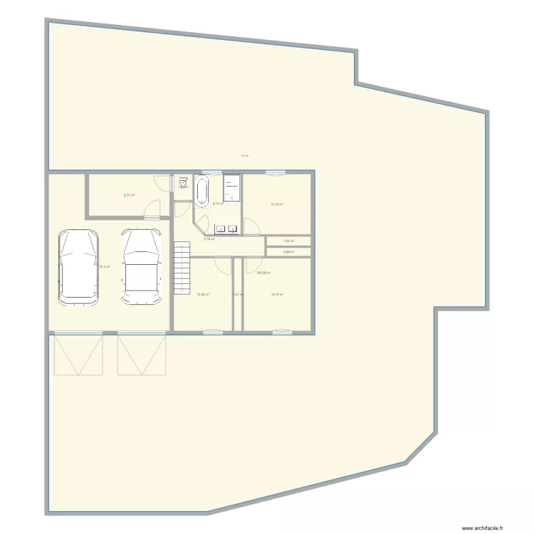 terrain chazelles 2. Plan de 