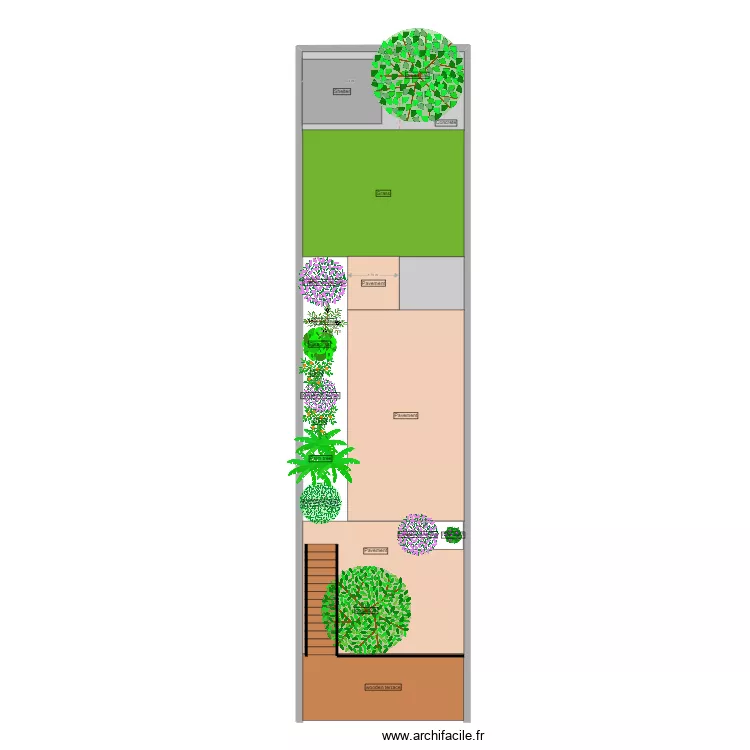 Garden current. Plan de Garden current. Plan de