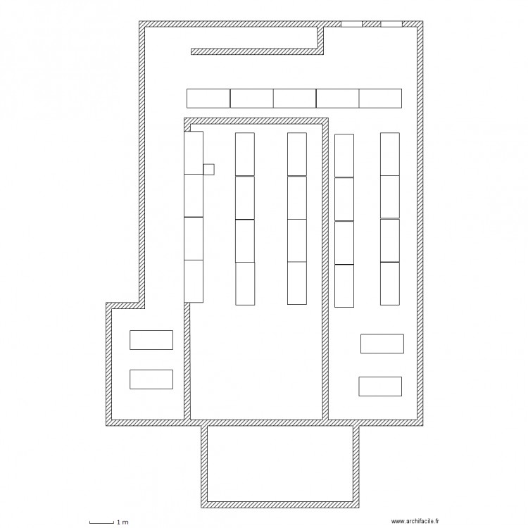 Salle de Souvans0. Plan de 0 pièce et 0 m2