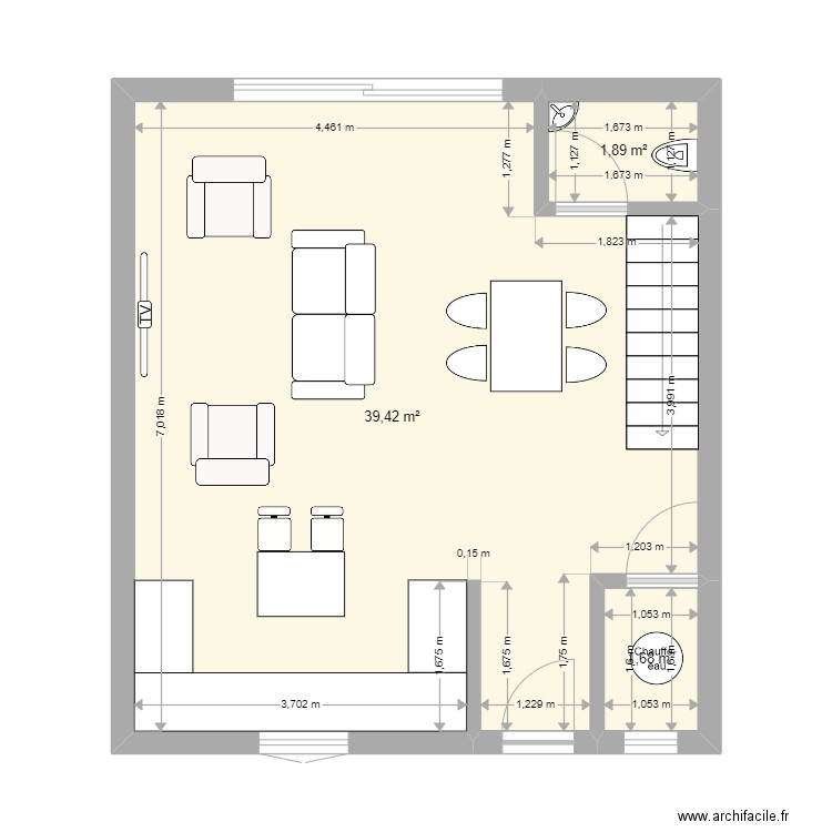 Maison n1. Plan de 0 pièce et 0 m2