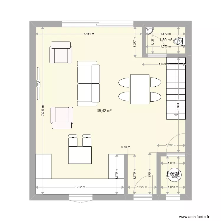 Maison n1. Plan de Maison n1. Plan de