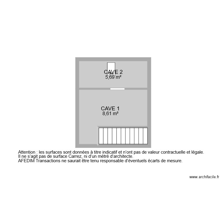 BI 7259 CAVE. Plan de 0 pièce et 0 m2