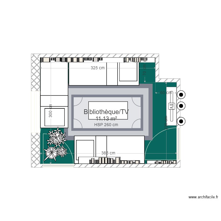 CBTV 2c. Plan de 0 pièce et 0 m2