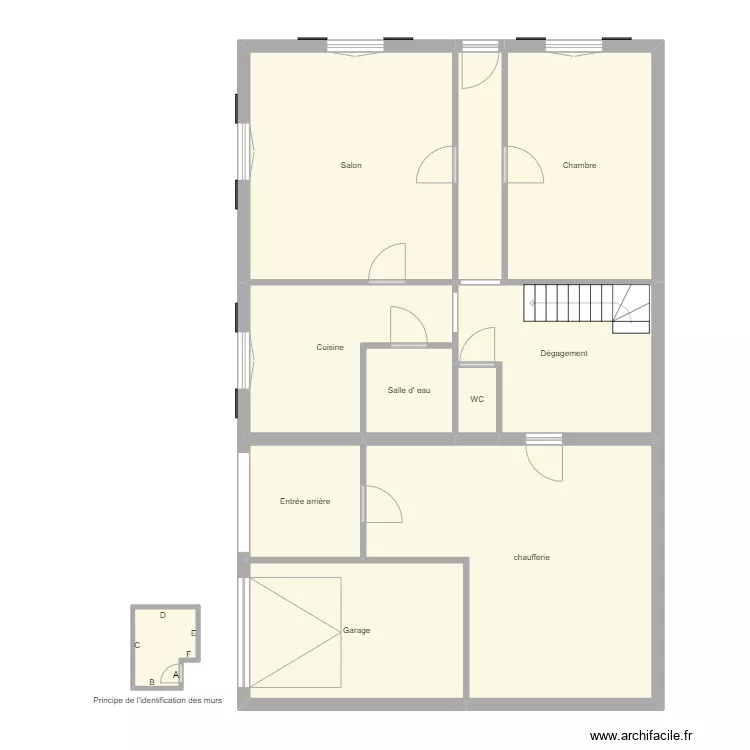 Croquis DEMUTH Rch. Plan de 