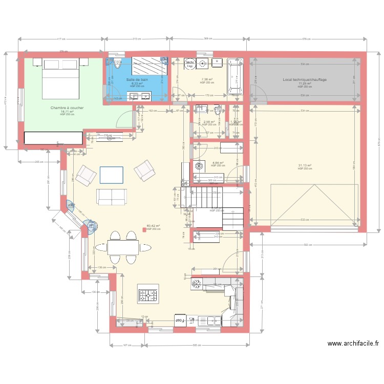 NoirmontRez18. Plan de 0 pièce et 0 m2