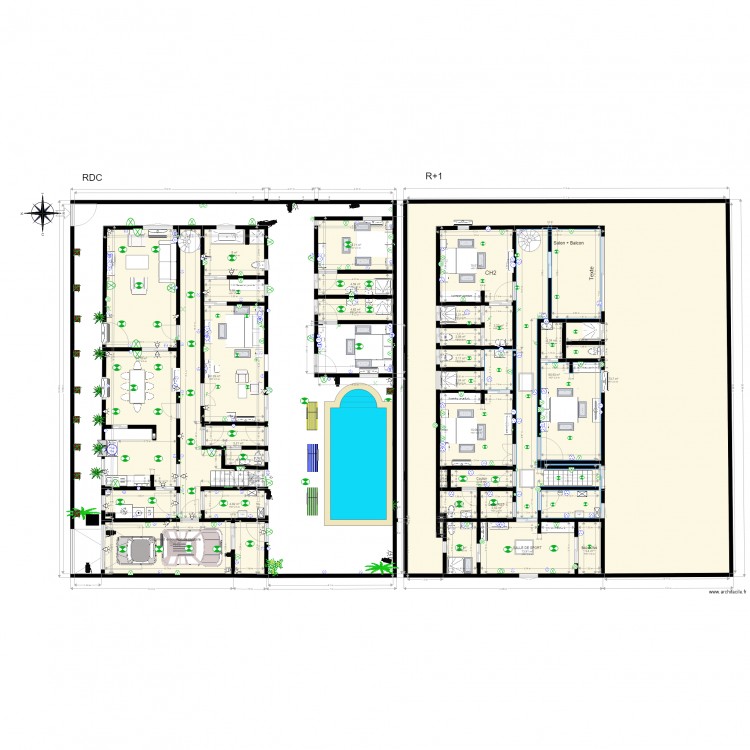 Projet Final Validé modifié CH Haut. Plan de 0 pièce et 0 m2