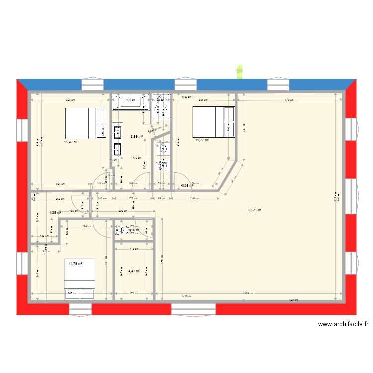  pv22. Plan de 0 pièce et 0 m2