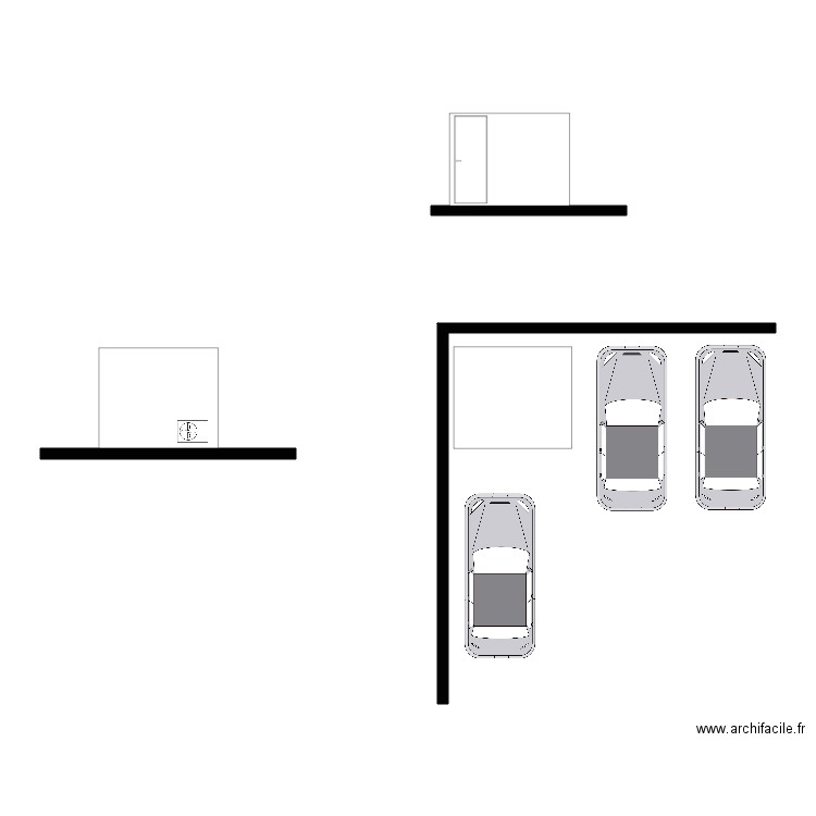 NRO PRIVAS parking DARTY. Plan de 0 pièce et 0 m2