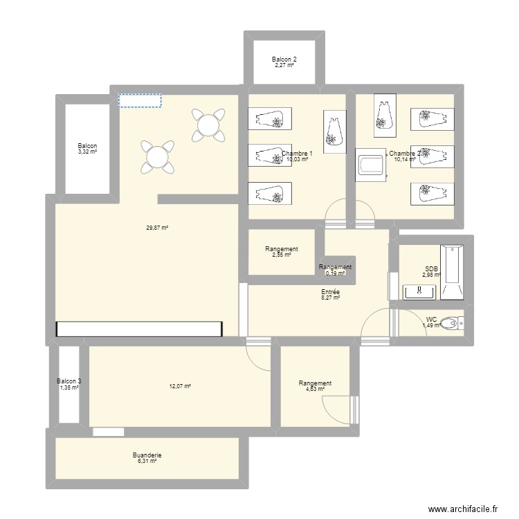 MAM vignelongue. Plan de 0 pièce et 0 m2