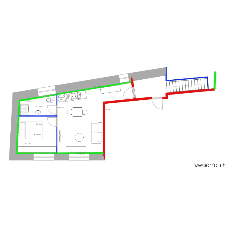  logement a lambert. Plan de 0 pièce et 0 m2